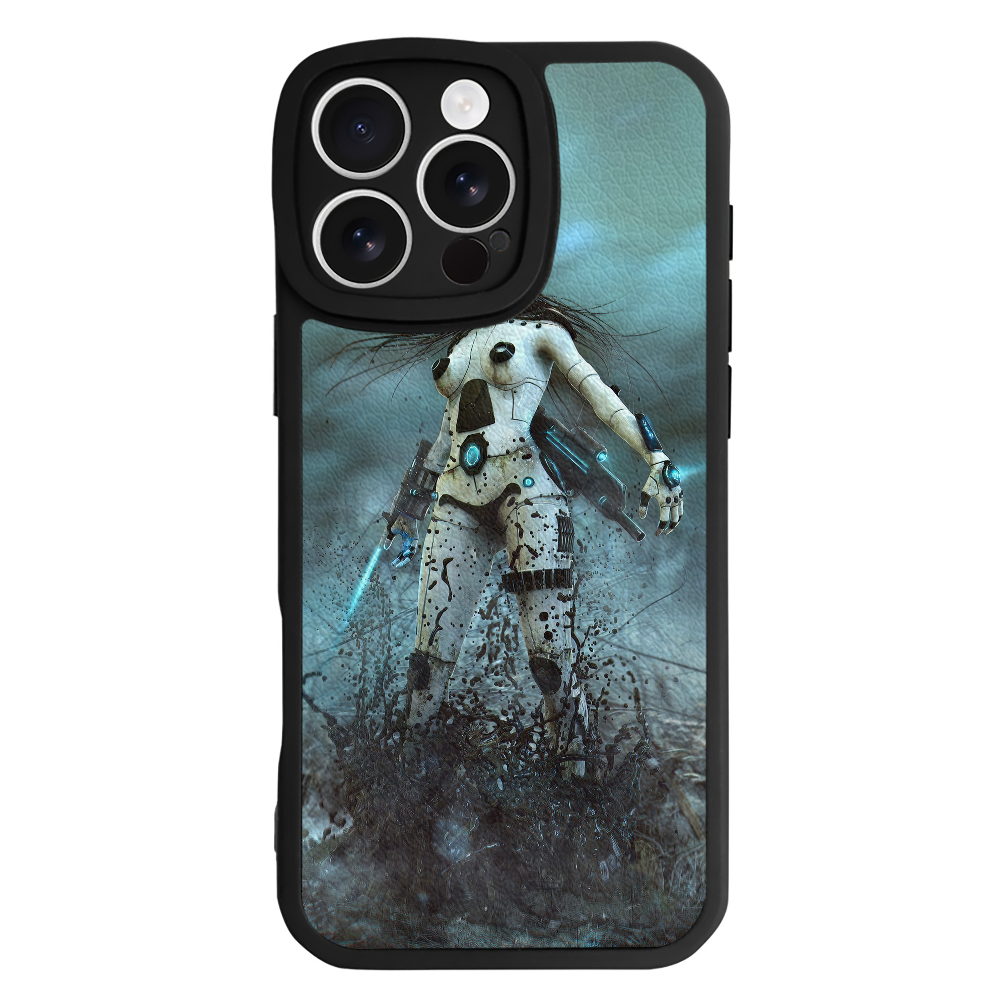 （画像用） スター・ウォーズ Star Wars 【iPhone 16シリーズ対応】シリコンスマホケース（レザー調） 材質：シリコン